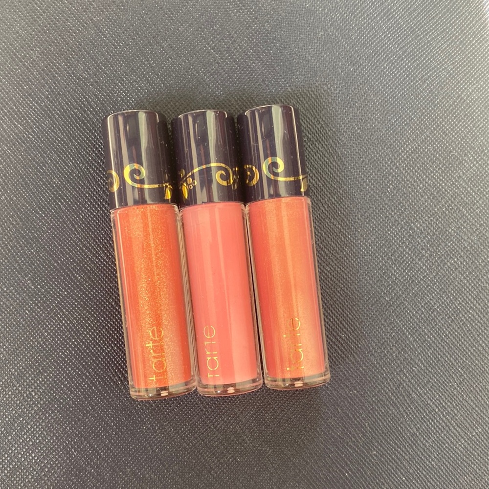 Tarte lip glosses x3 (mini size)